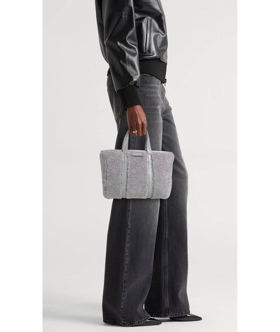 BALENCIAGA Серая сумка тоут, фото 3