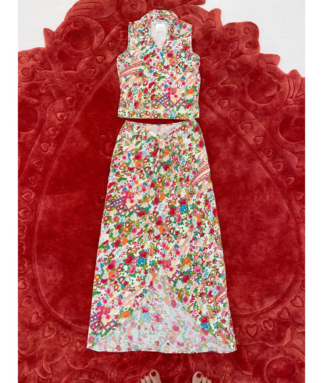 CHRISTIAN DIOR Полиэстеровый костюм с юбками, фото 7