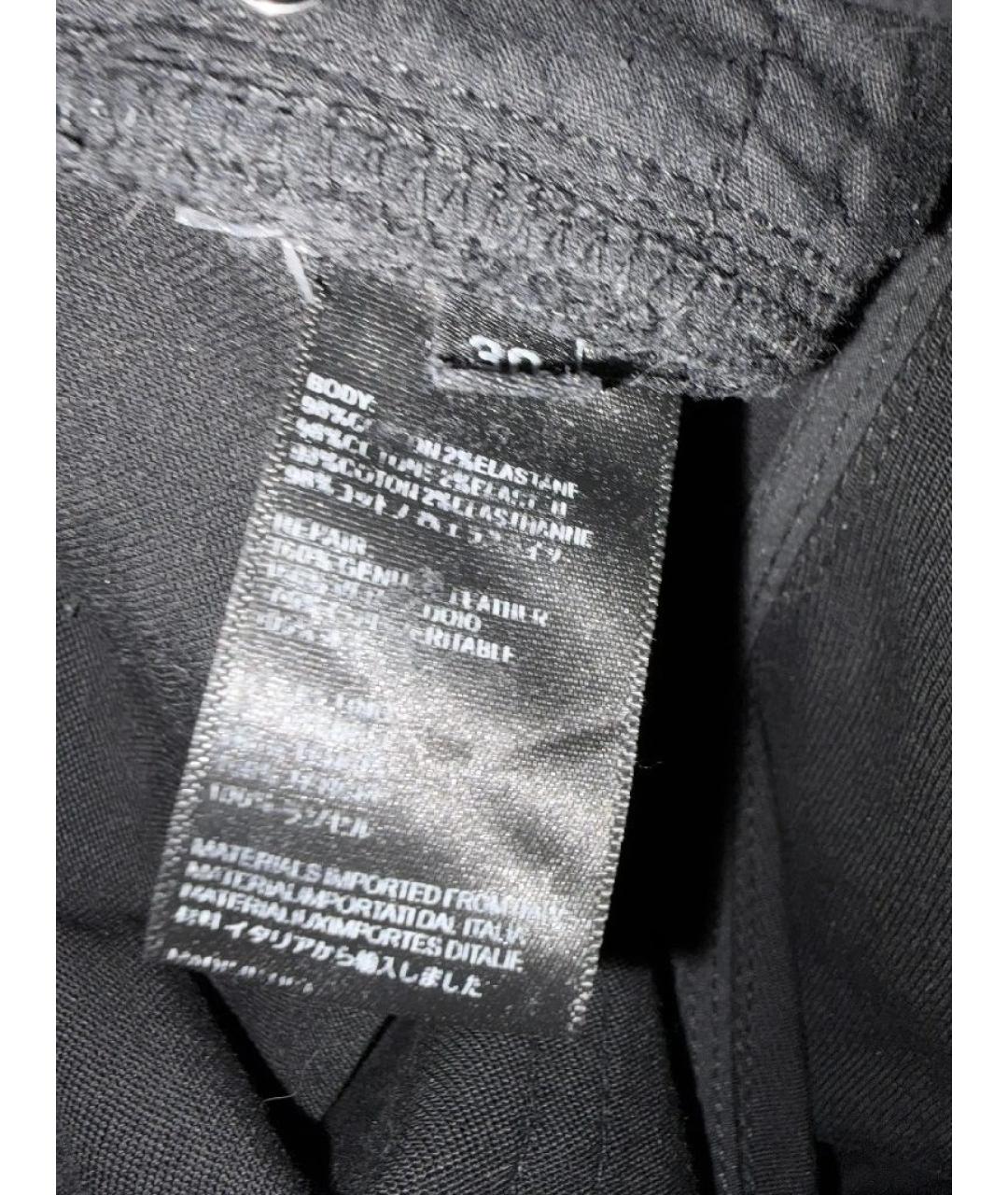 AMIRI Черные хлопковые джинсы скинни, фото 5