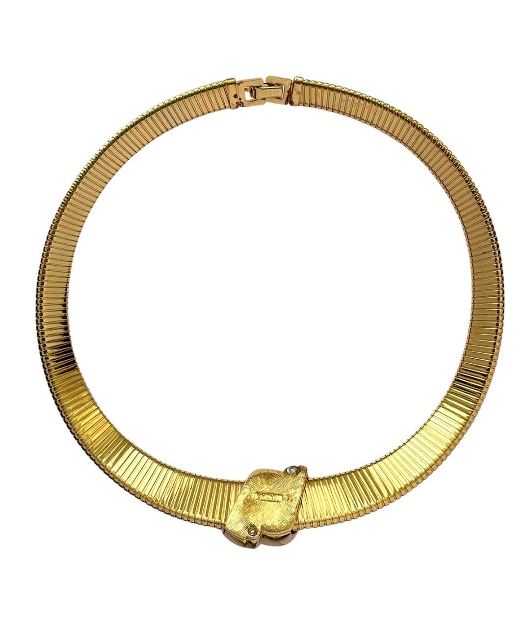 MONET Золотое позолоченное колье, фото 2