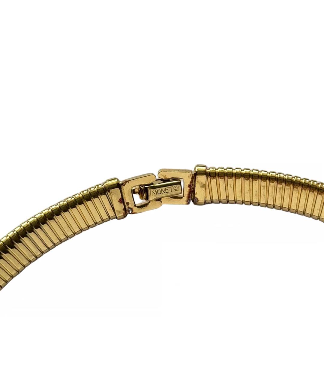 MONET Золотое позолоченное колье, фото 3