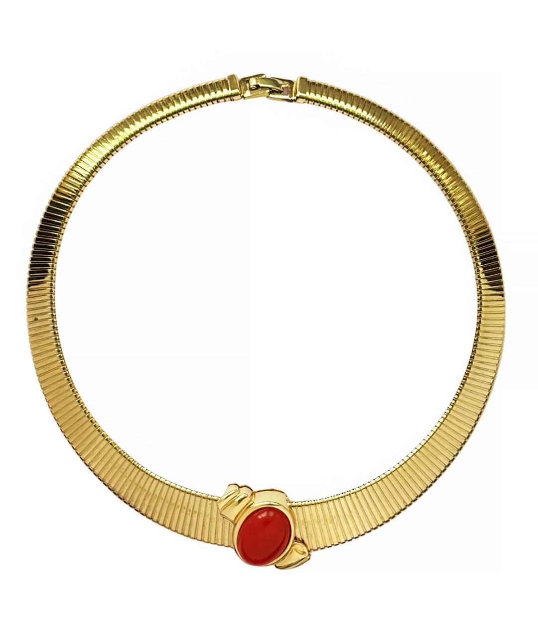 MONET Золотое позолоченное колье, фото 1