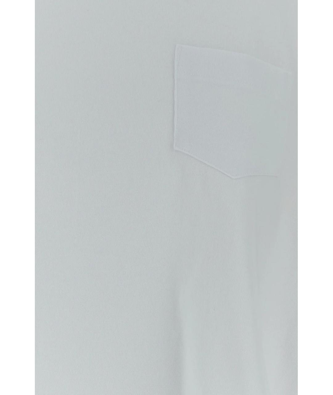 SACAI Белая хлопковая футболка, фото 3