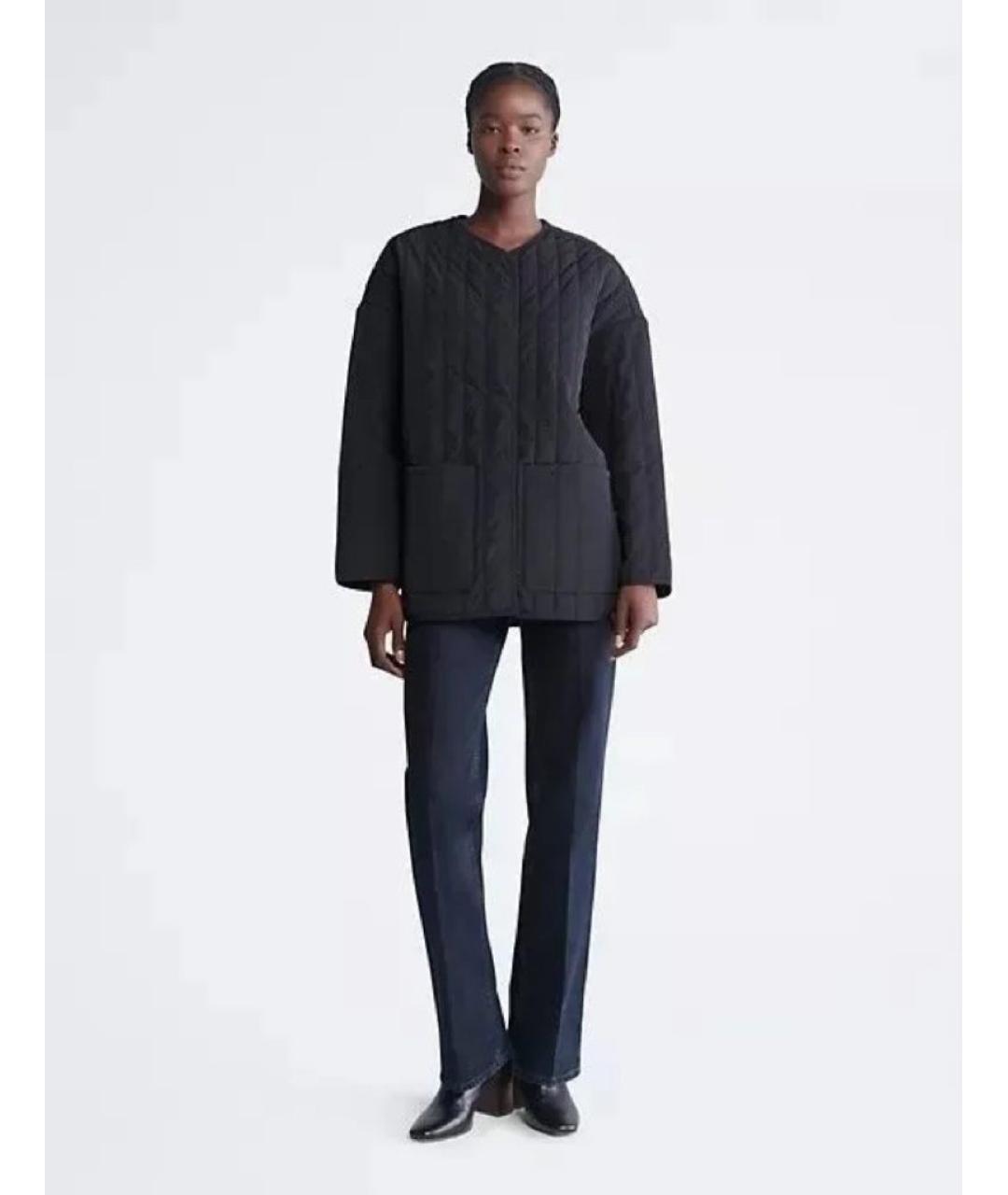 CALVIN KLEIN Черная куртка, фото 6