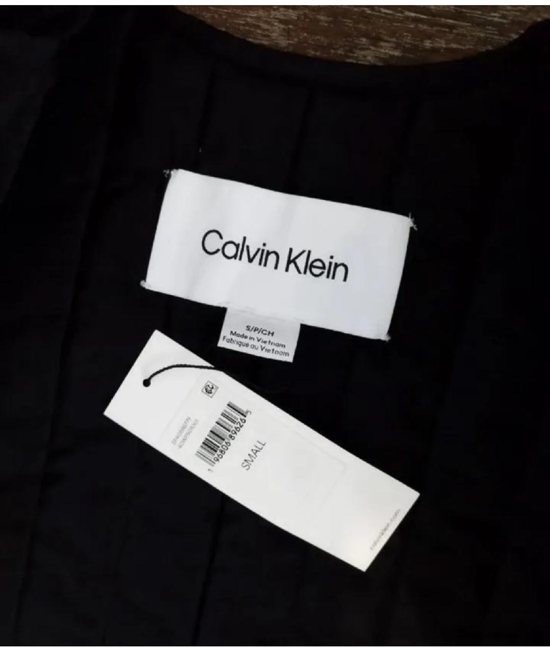 CALVIN KLEIN Черная куртка, фото 2