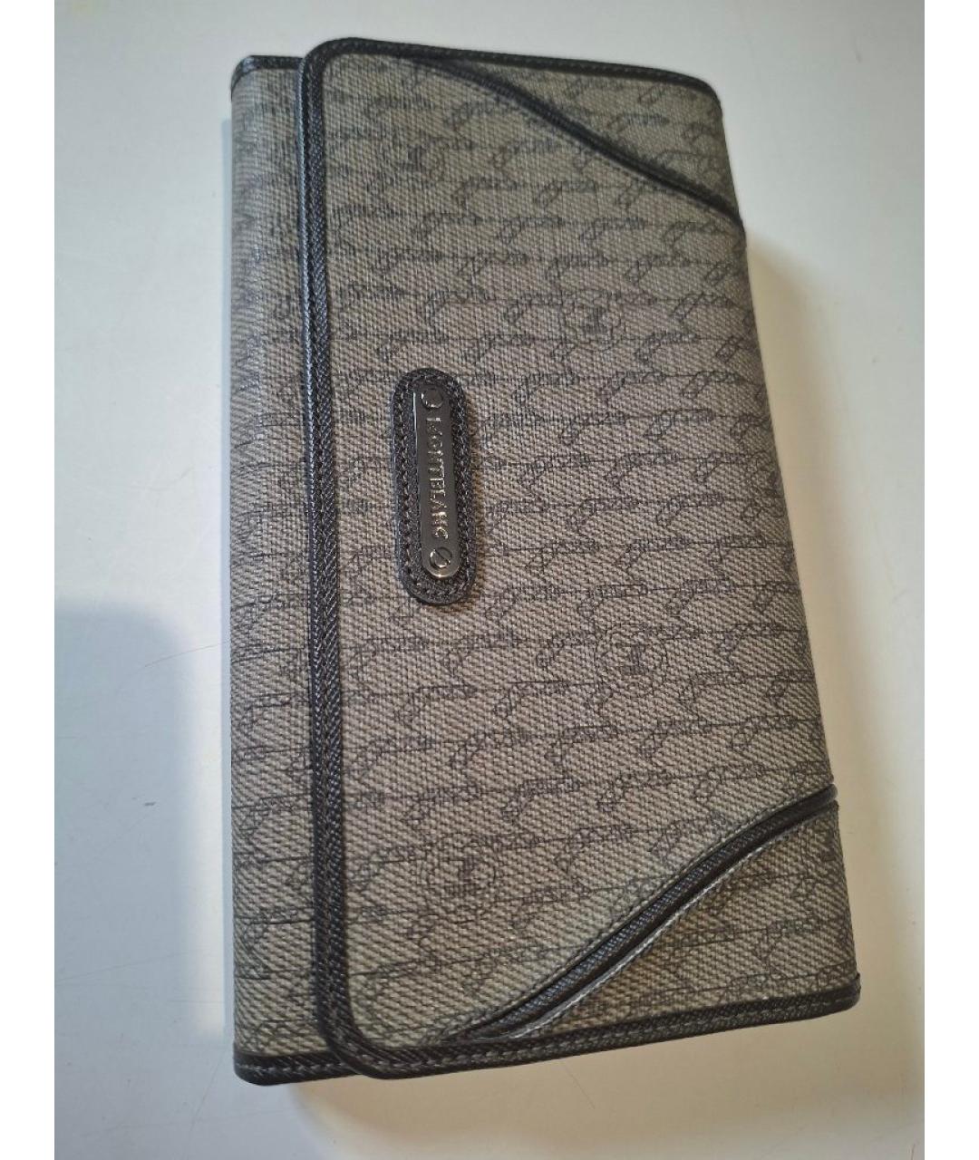 MONTBLANC Коричневый кожаный кошелек, фото 4