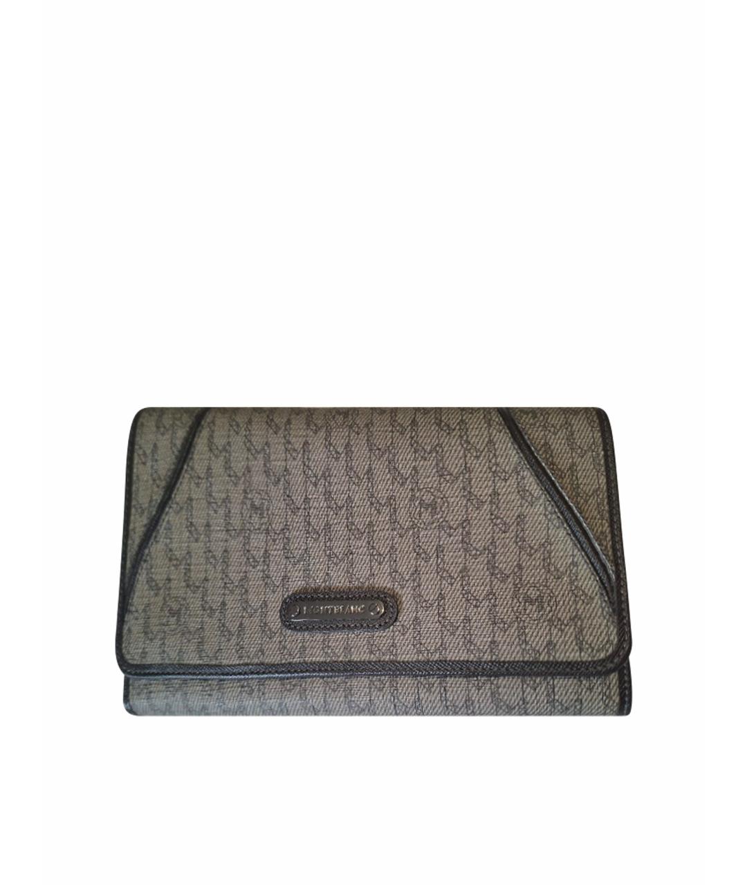 MONTBLANC Коричневый кожаный кошелек, фото 1