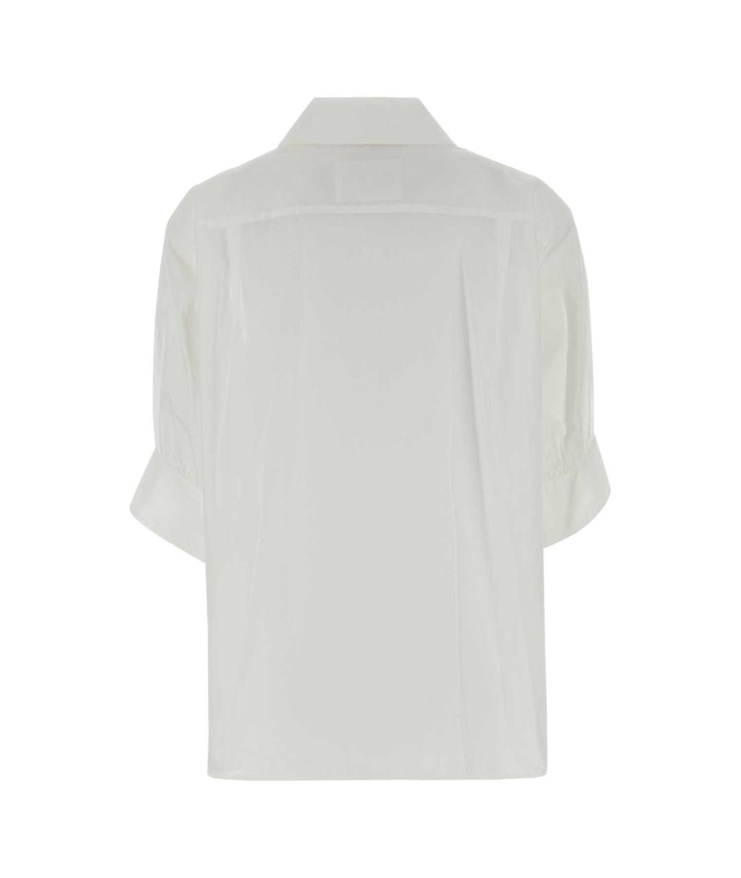 JIL SANDER Белая хлопковая рубашка, фото 2