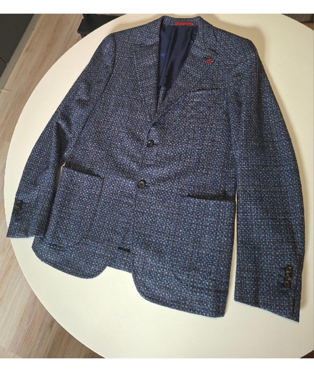 ISAIA Синий пиджак, фото 5