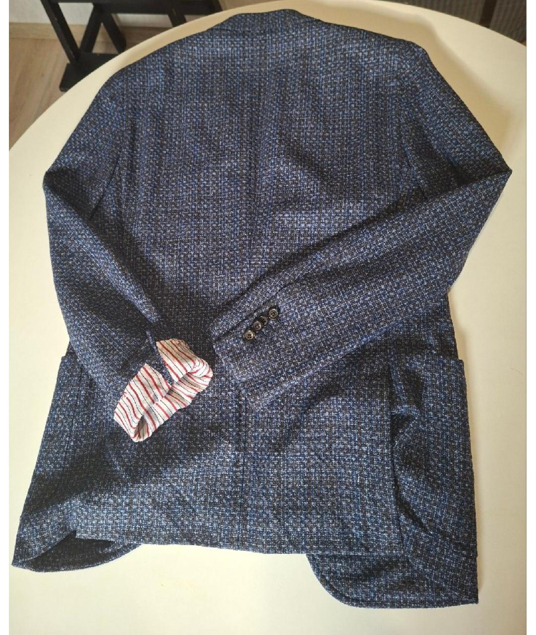 ISAIA Синий пиджак, фото 2