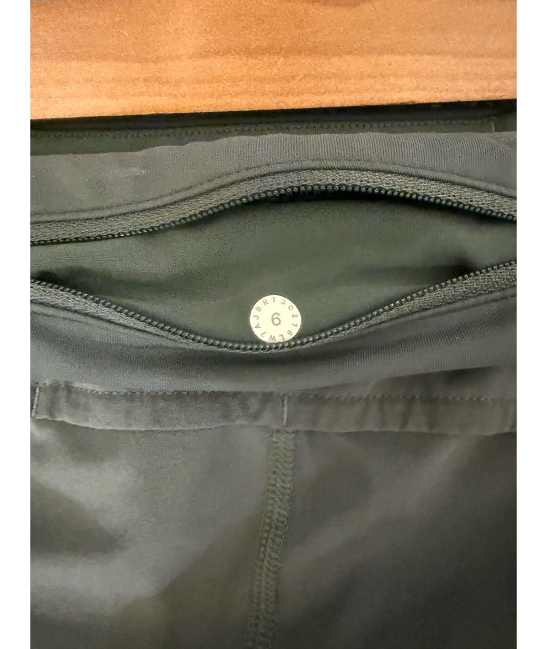 Lululemon Хаки полиэстеровые шорты, фото 3