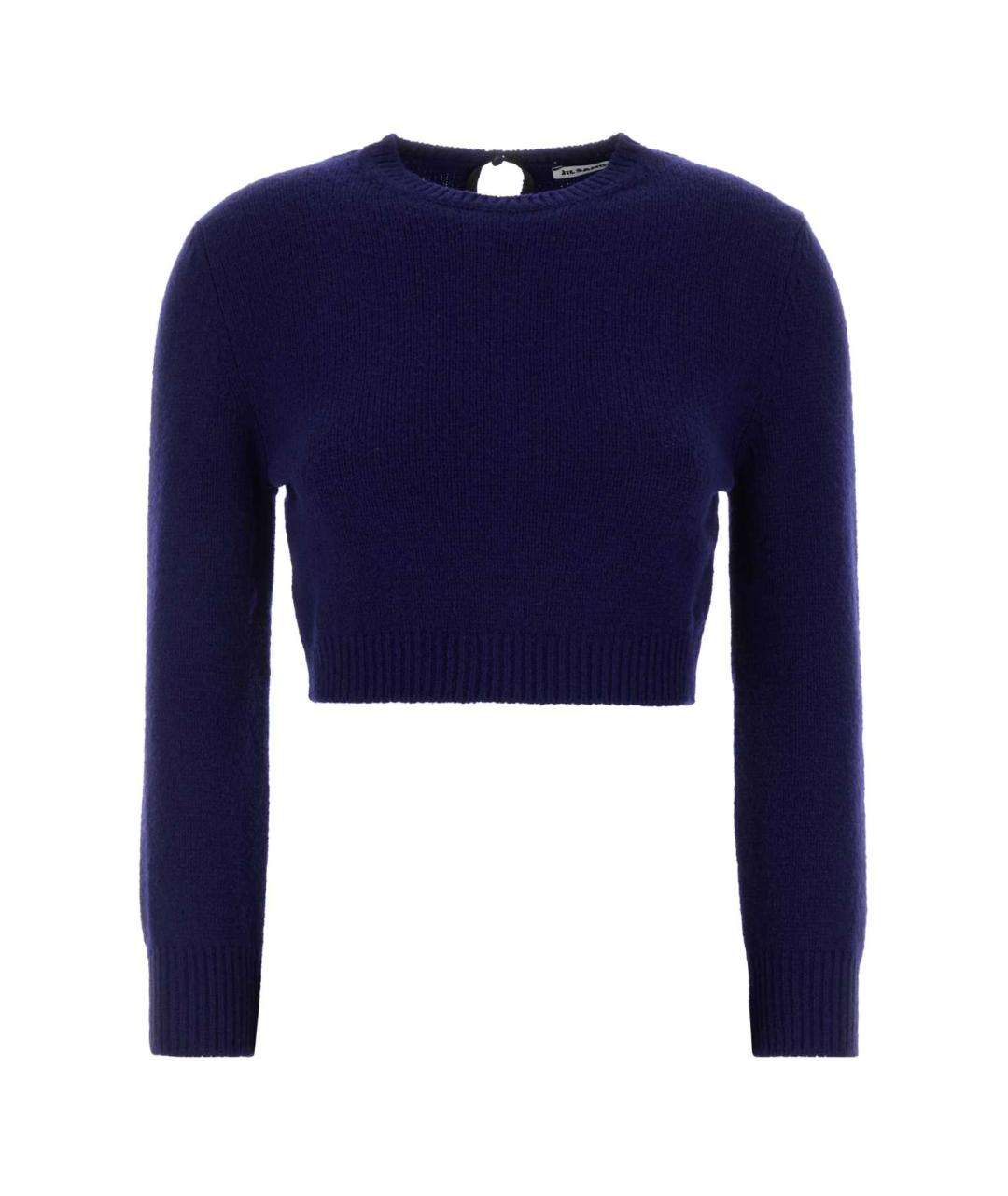 JIL SANDER Синий шерстяной джемпер / свитер, фото 1