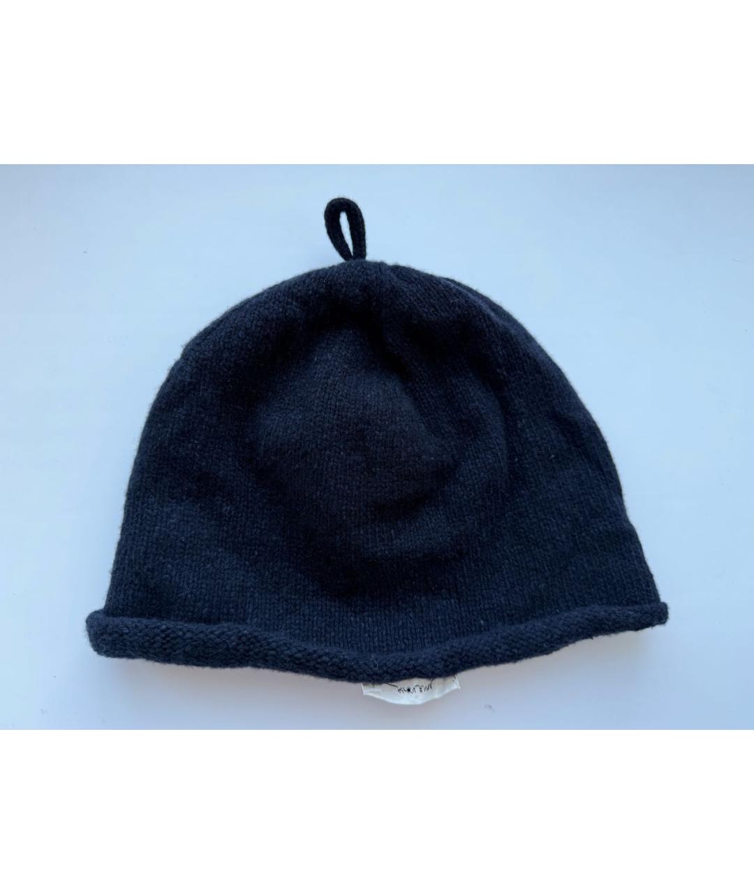 THE ROW Темно-синяя шерстяная шапка, фото 2