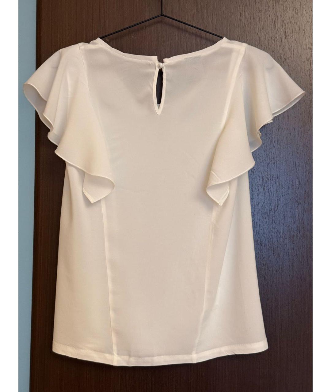 PINKO Белая вискозная блузы, фото 2