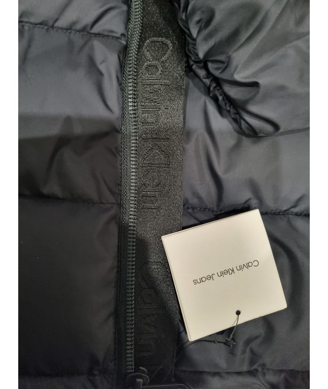 CALVIN KLEIN Черный пуховик, фото 9