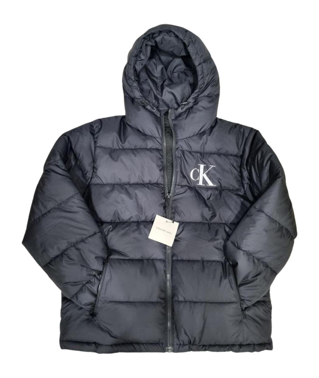 CALVIN KLEIN Черный пуховик, фото 1