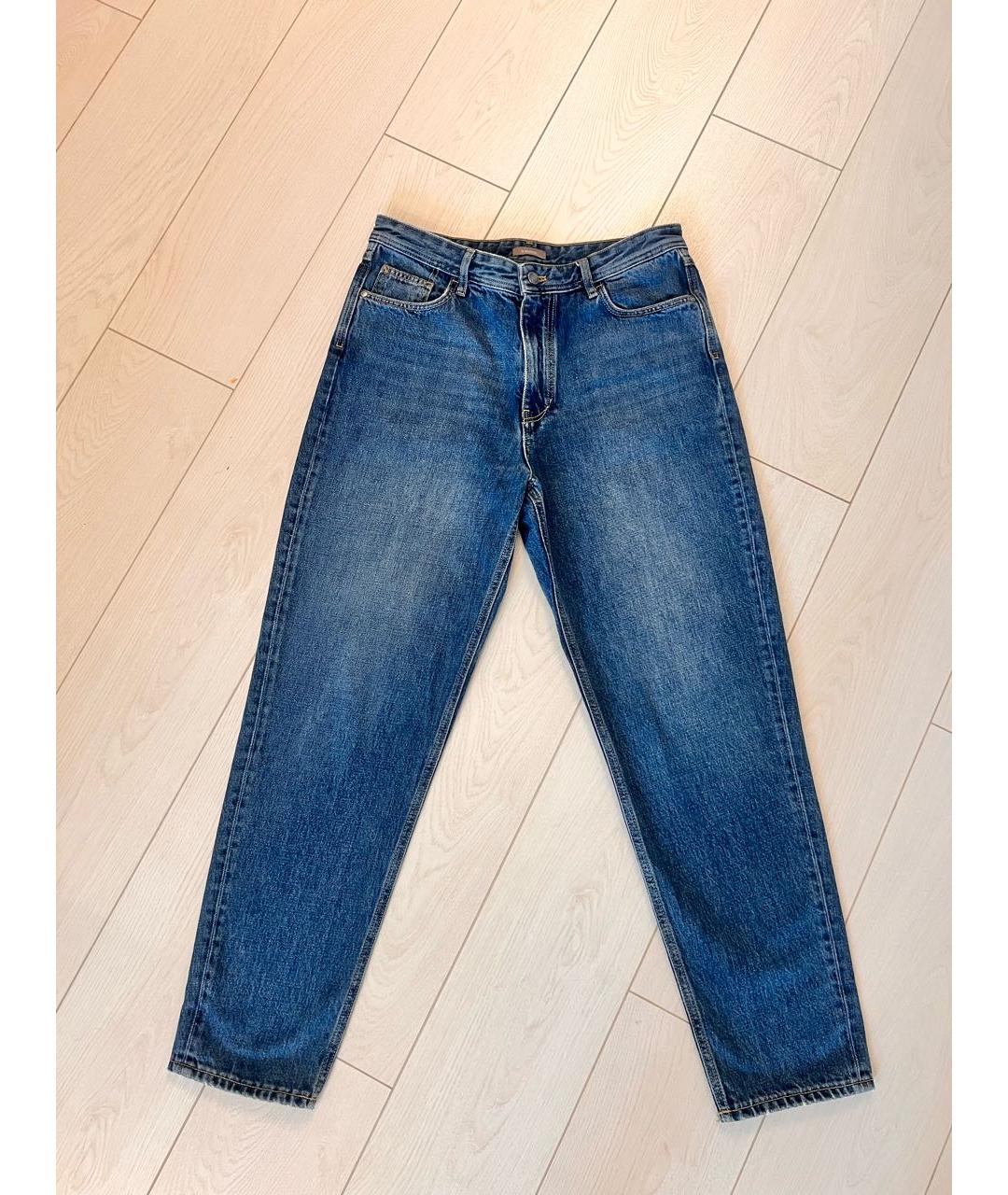 12 STOREEZ Синие хлопковые джинсы скинни, фото 7