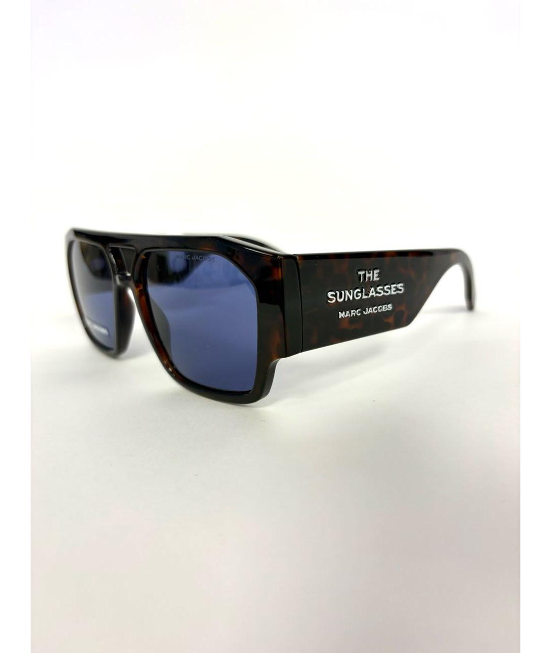 MARC JACOBS Коричневые пластиковые солнцезащитные очки, фото 2