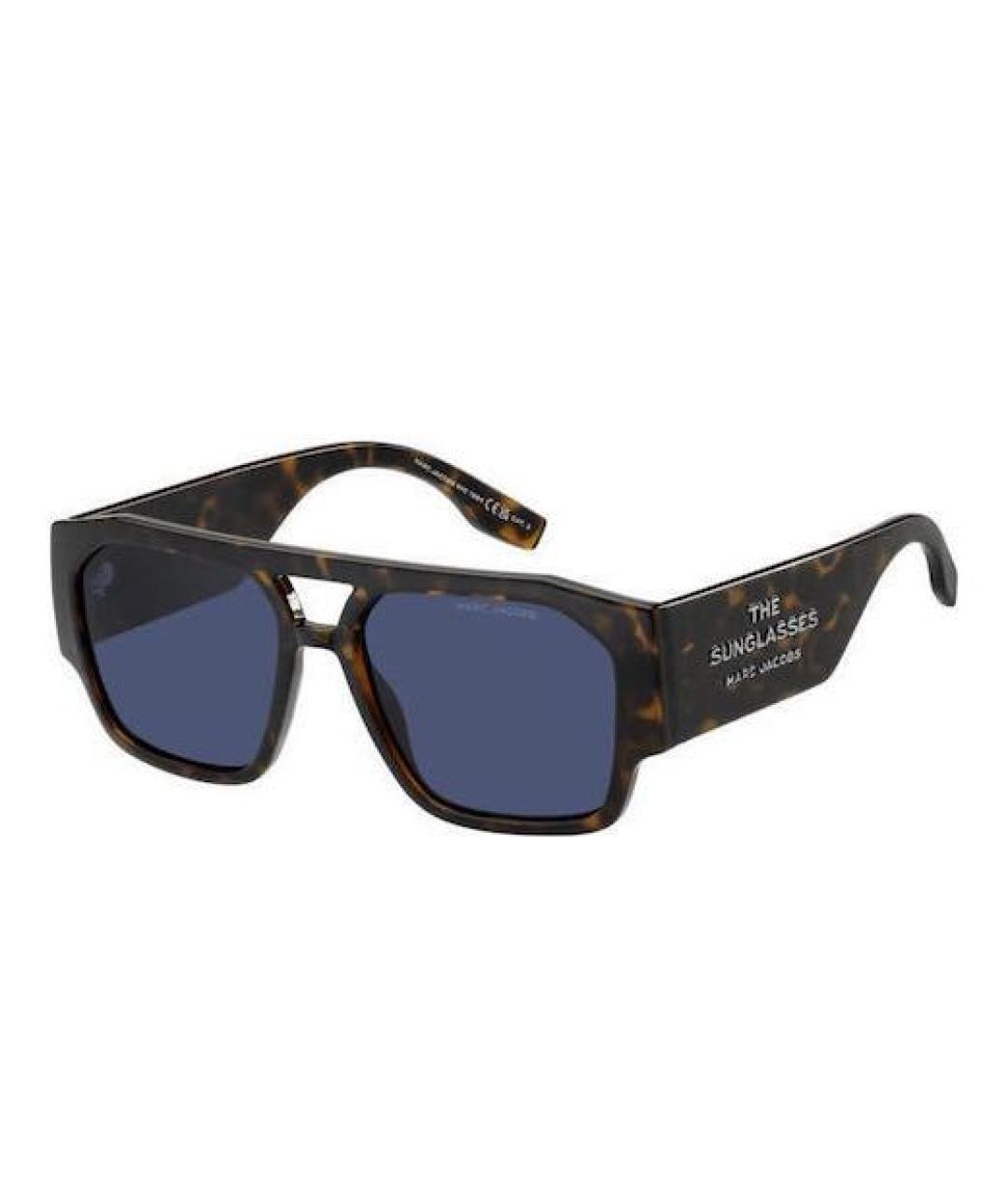 MARC JACOBS Коричневые пластиковые солнцезащитные очки, фото 1