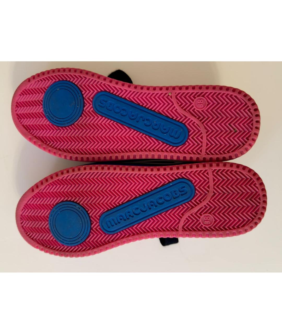 MARC BY MARC JACOBS Мульти замшевые кеды, фото 6