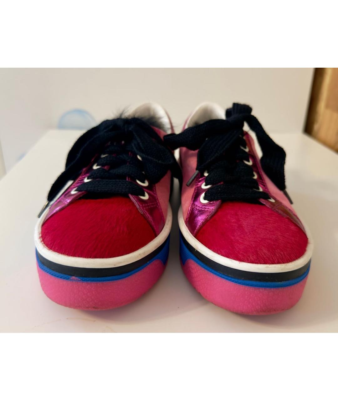 MARC BY MARC JACOBS Мульти замшевые кеды, фото 2