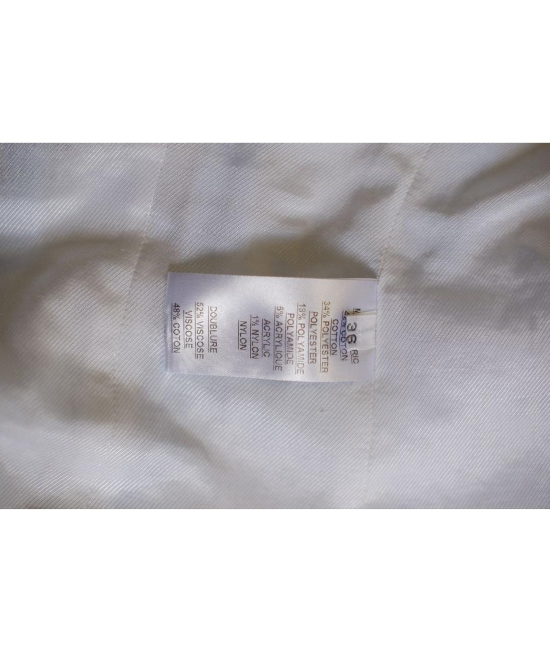 BALMAIN Голубой хлопковый жакет/пиджак, фото 8