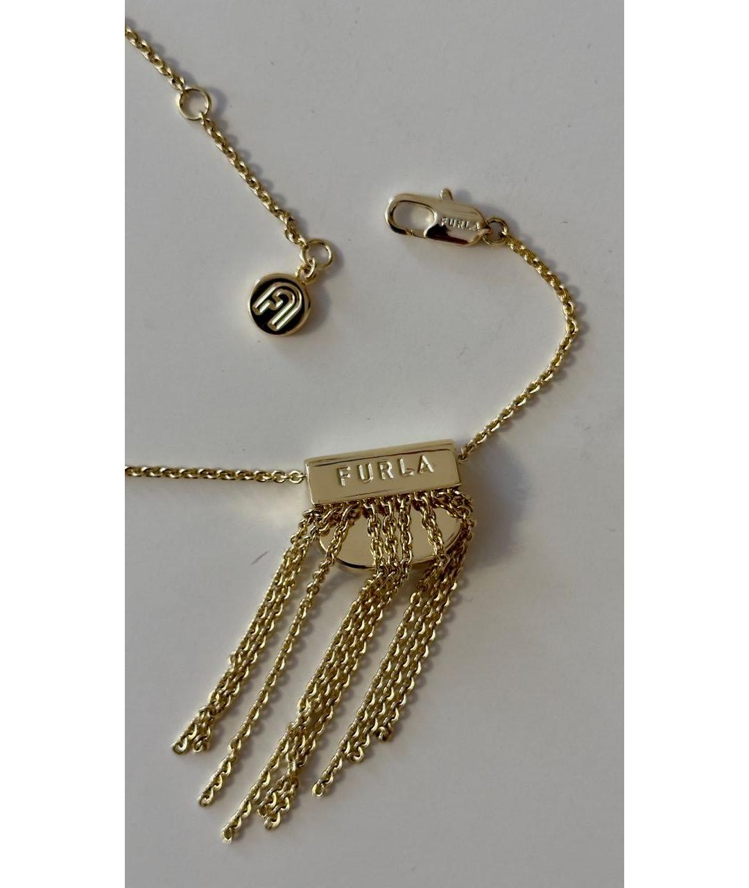 FURLA Золотой металлический комплект, фото 3