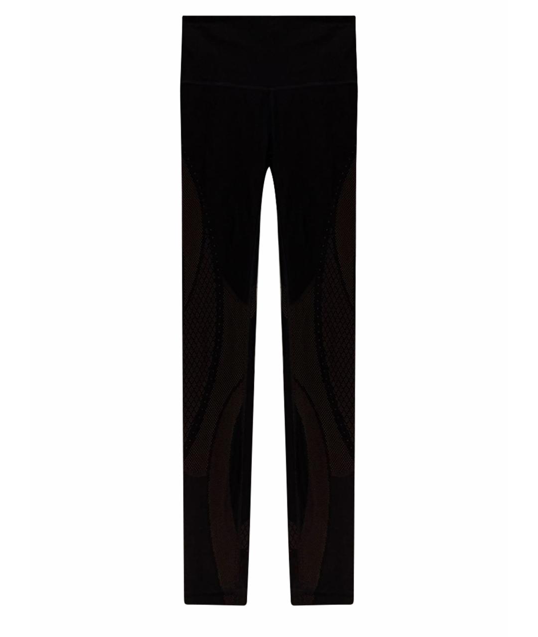 Lululemon Черные полиэстеровые леггинсы и велосипедки, фото 1