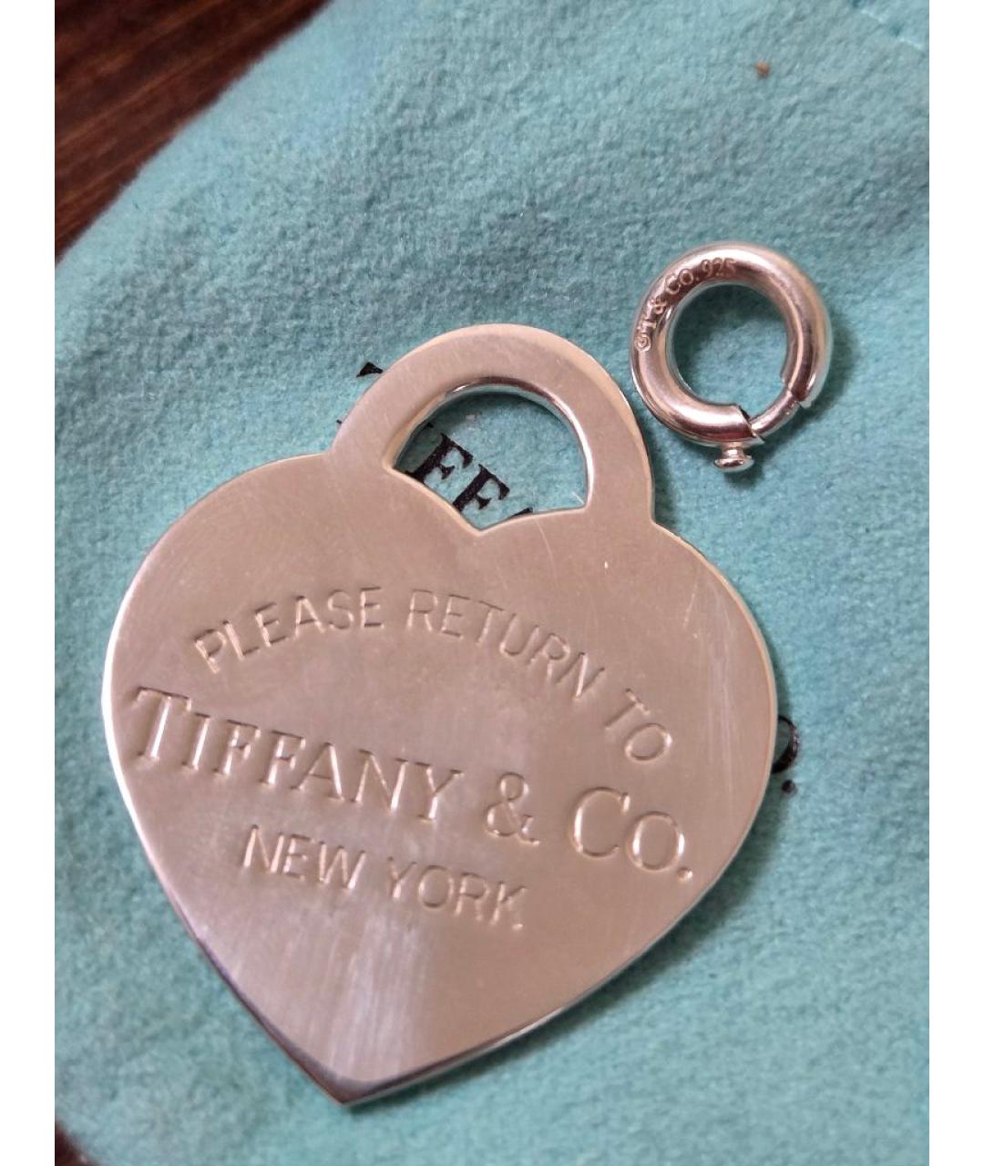 TIFFANY&CO Серебрянный серебряный кулон, фото 3