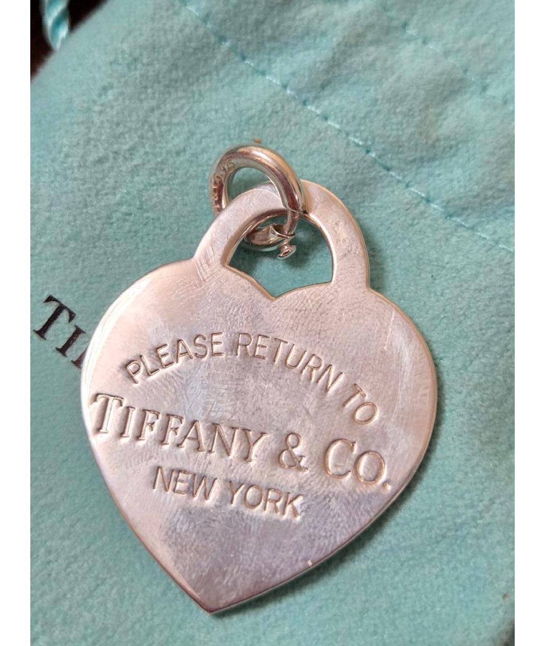 TIFFANY&CO Серебрянный серебряный кулон, фото 6