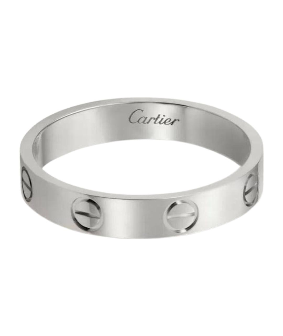CARTIER Серебряное кольцо из белого золота, фото 1