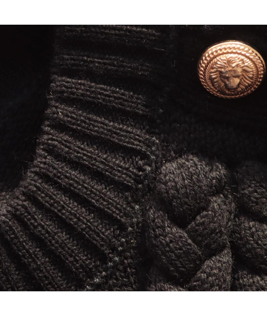 BALMAIN Черный шерстяной джемпер / свитер, фото 7