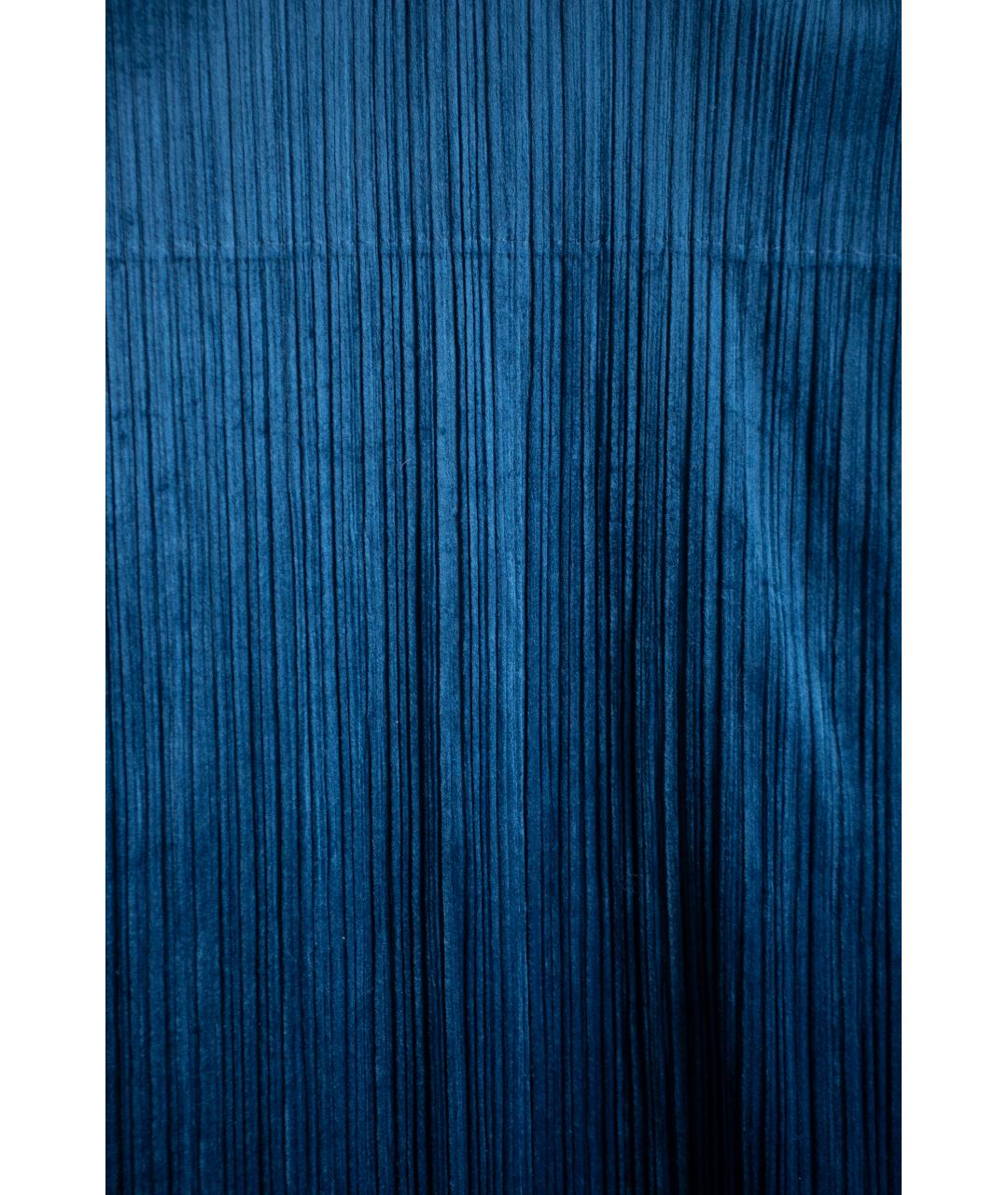 ISSEY MIYAKE Синий синтетический жакет/пиджак, фото 6