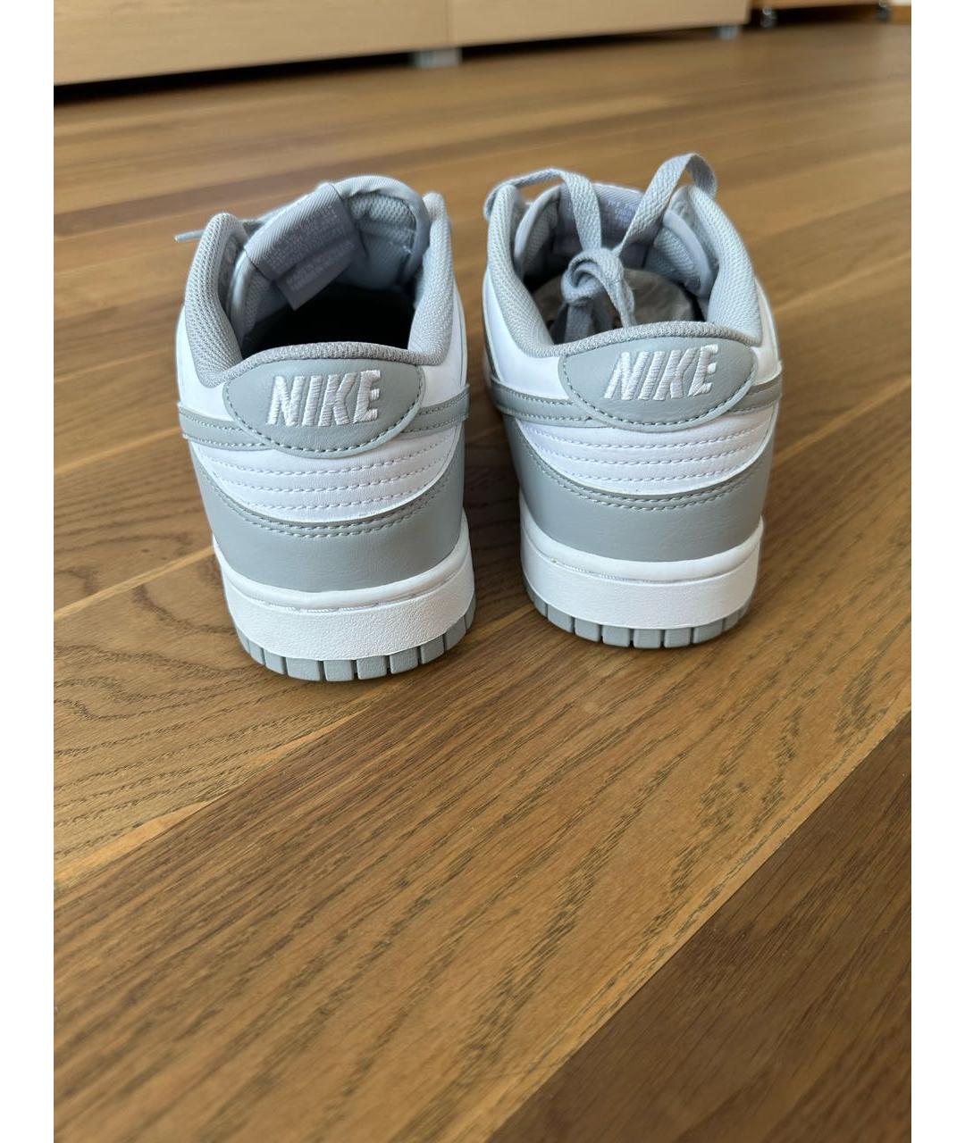 NIKE Серые низкие кроссовки / кеды, фото 4