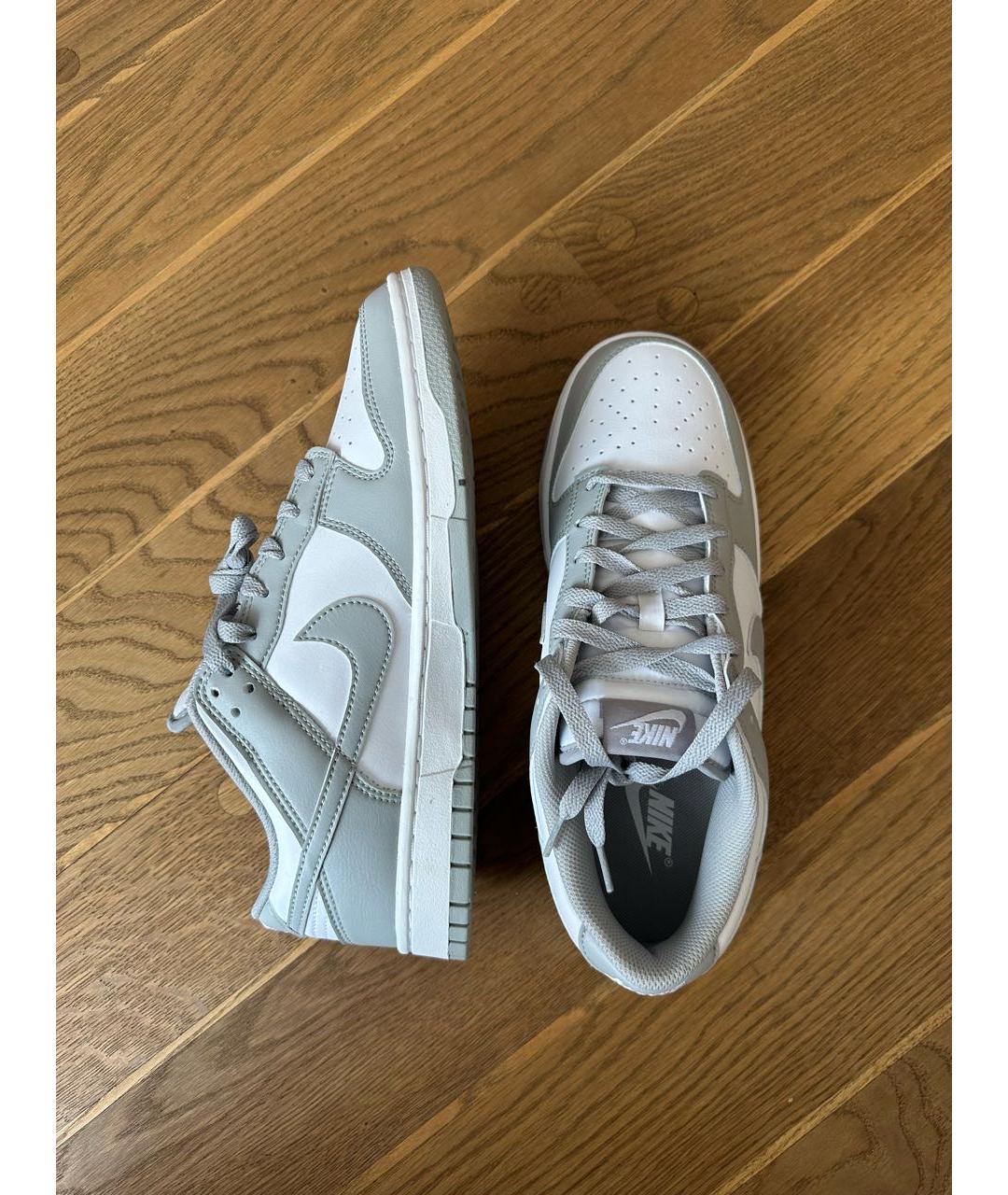 NIKE Серые низкие кроссовки / кеды, фото 7