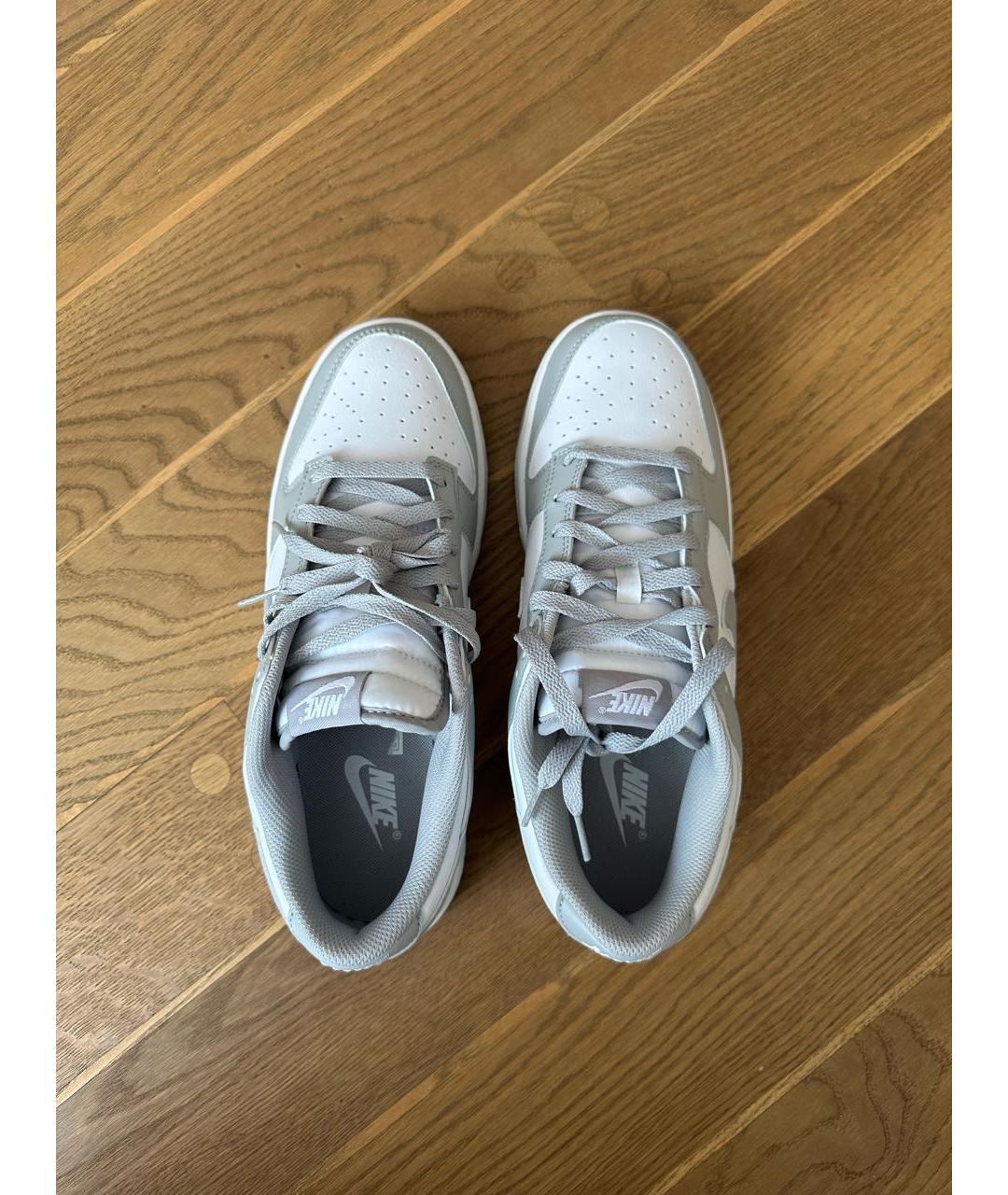 NIKE Серые низкие кроссовки / кеды, фото 3