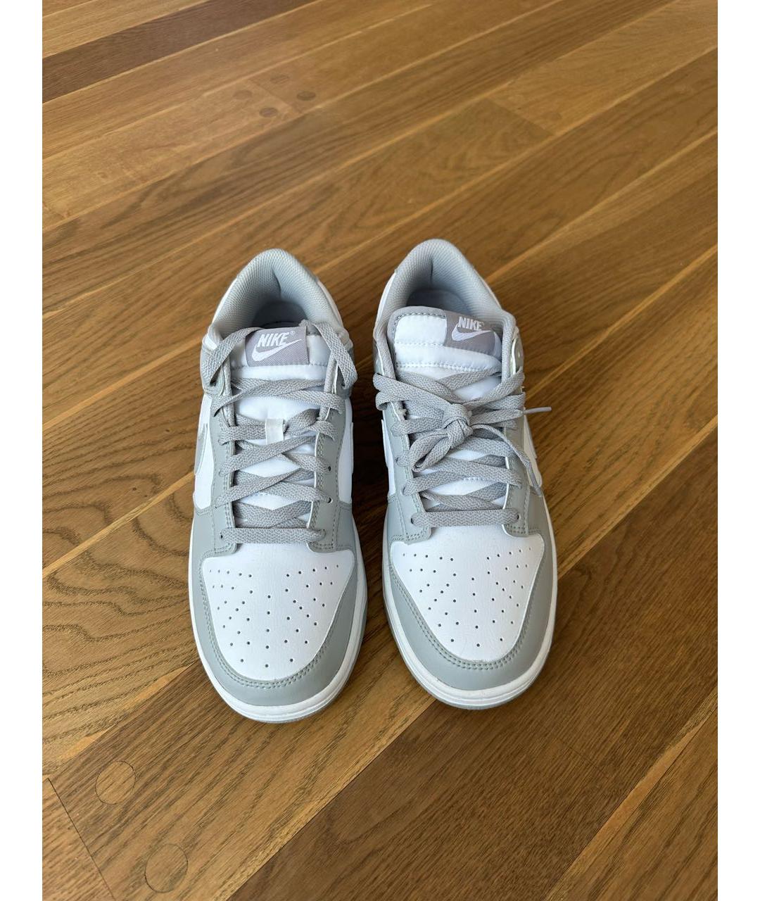 NIKE Серые низкие кроссовки / кеды, фото 2