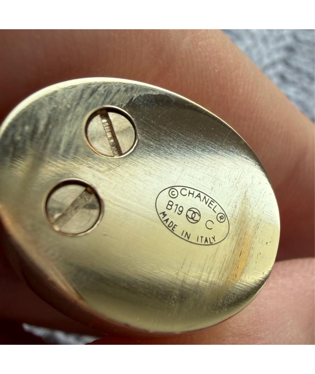 CHANEL Бежевый пластиковый браслет, фото 6