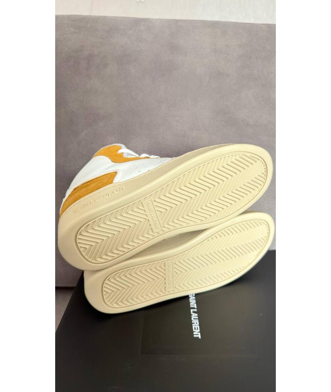 SAINT LAURENT Замшевые кеды, фото 5