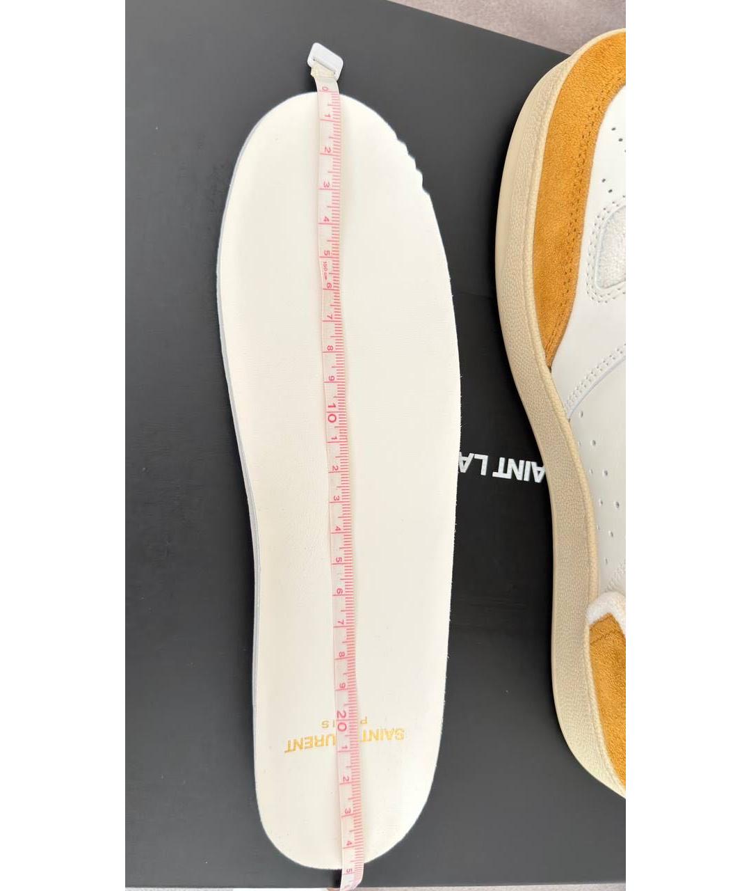 SAINT LAURENT Замшевые кеды, фото 7