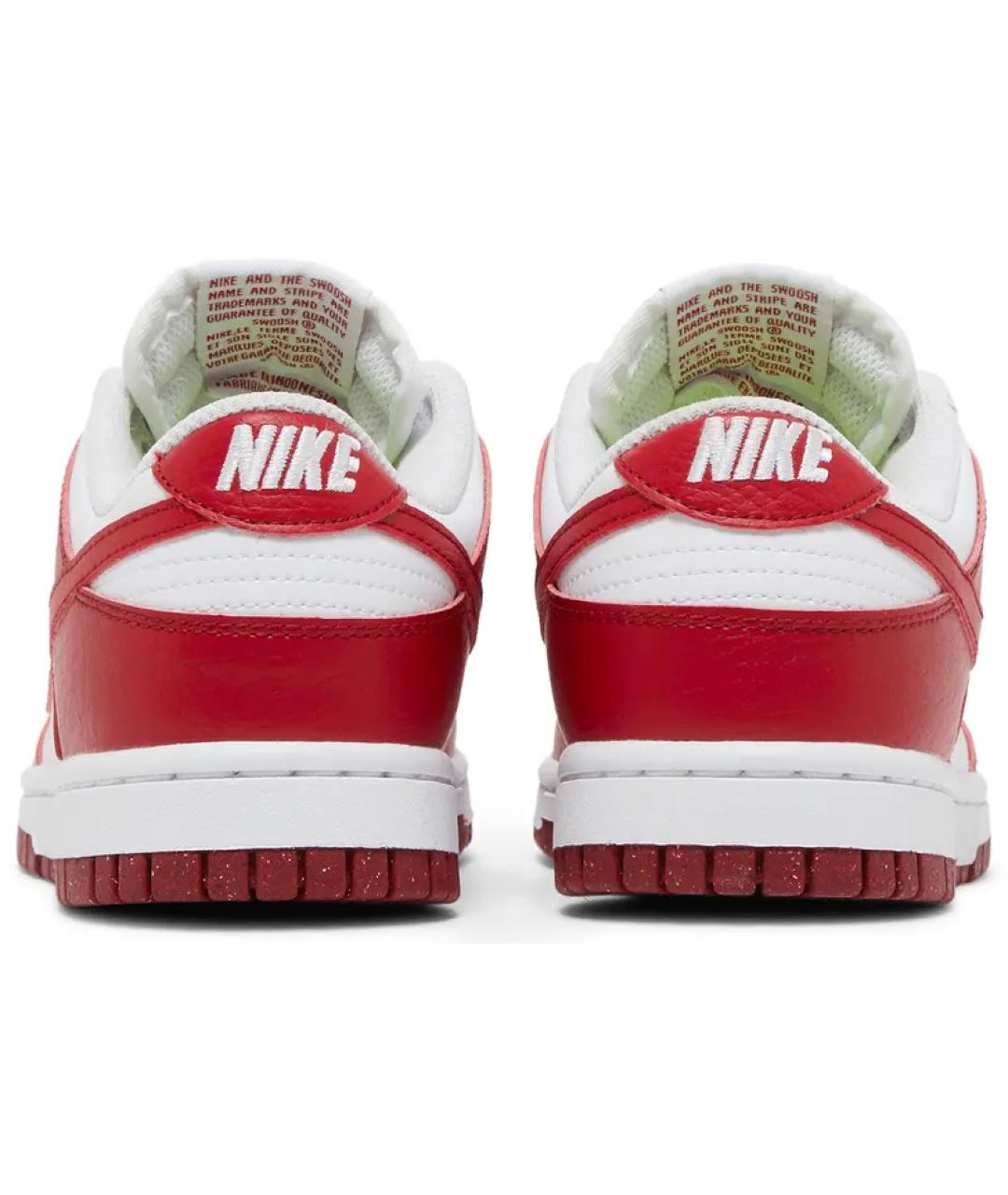 NIKE Красные кожаные кеды, фото 4