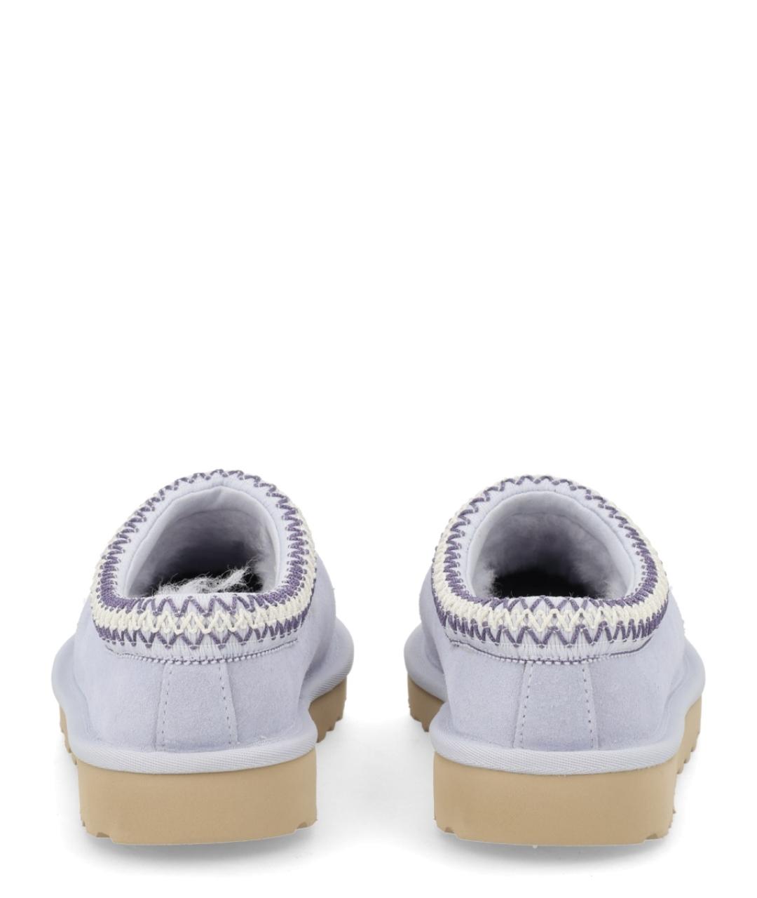 UGG AUSTRALIA Фиолетовые замшевые мюли, фото 4