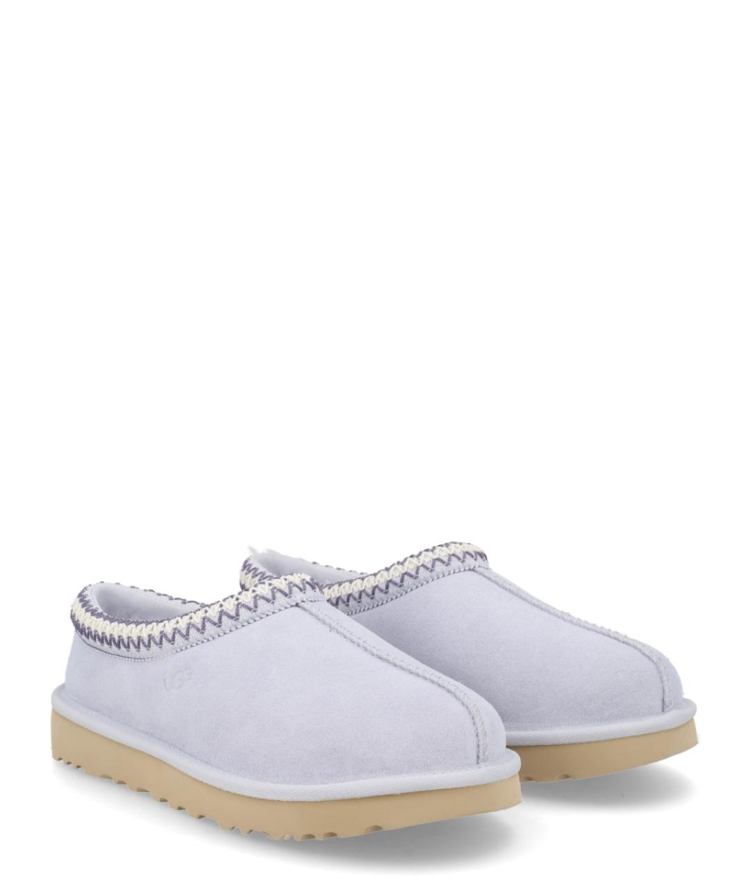 UGG AUSTRALIA Фиолетовые замшевые мюли, фото 2