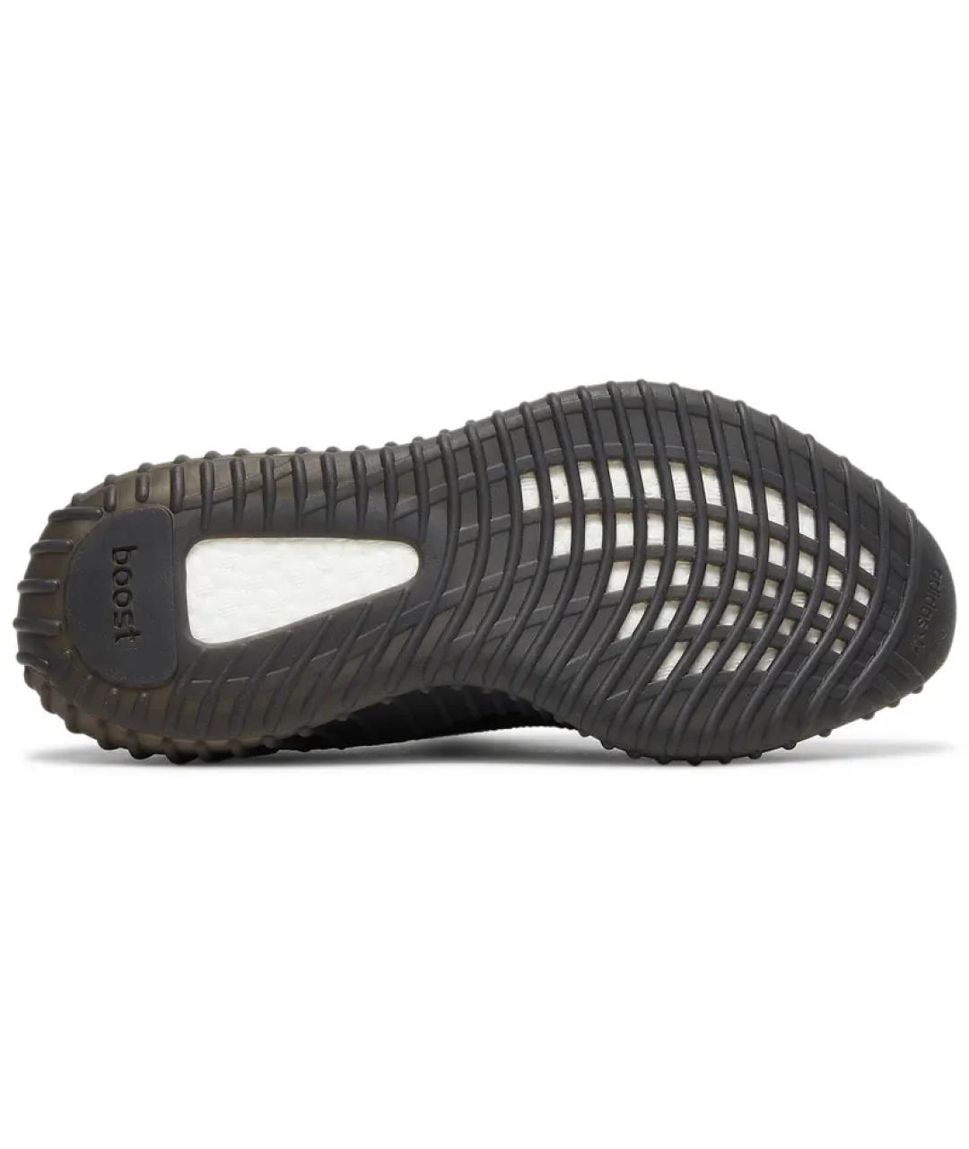 ADIDAS YEEZY Черные текстильные кеды, фото 3