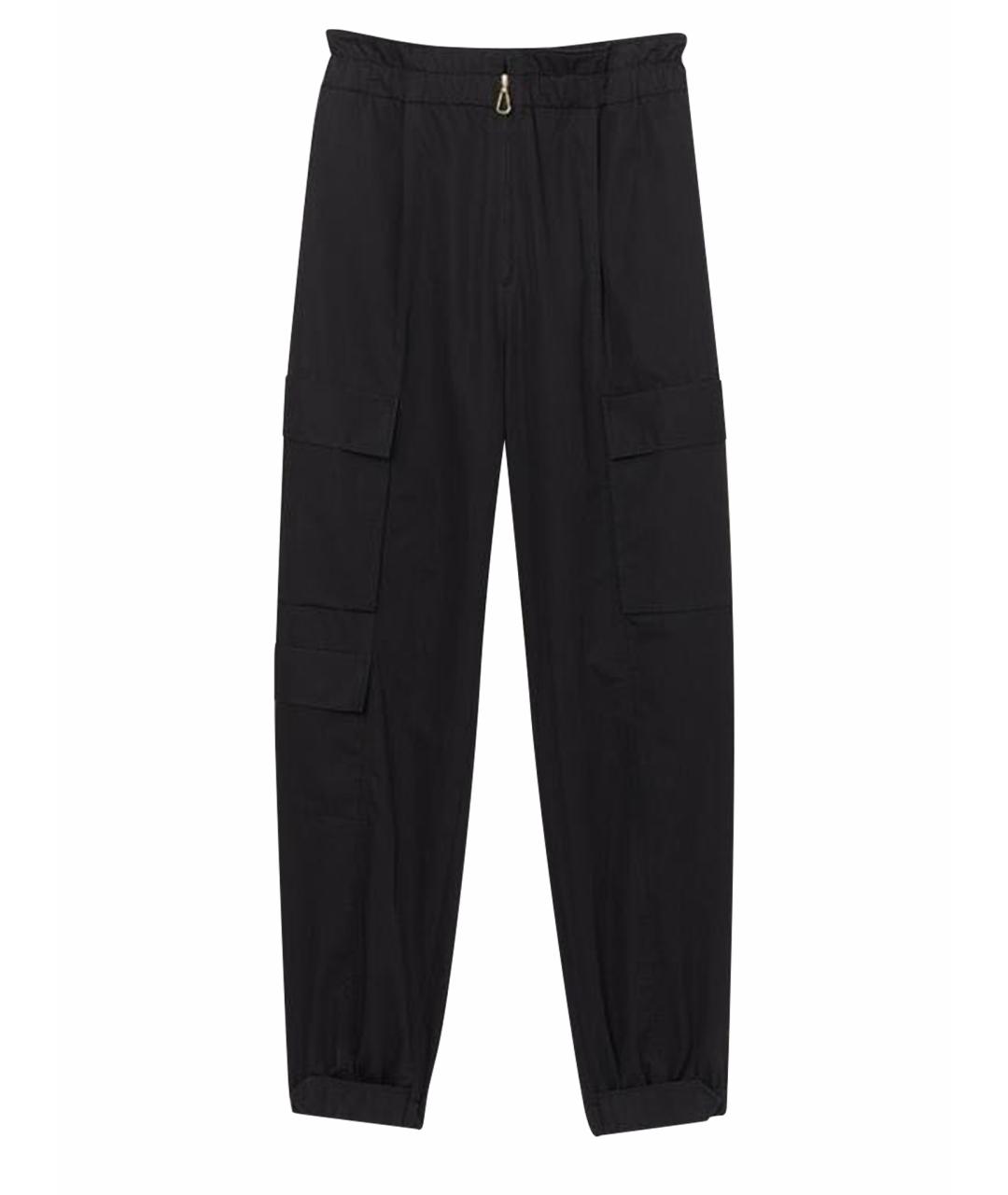 SANDRO Черные хлопковые кюлоты, фото 1