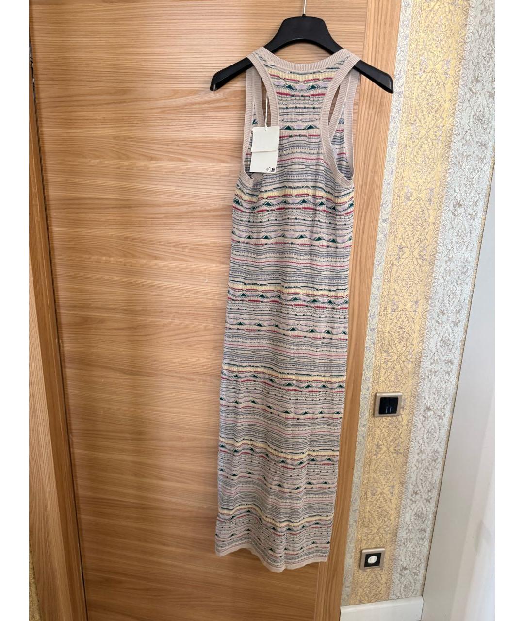 ISABEL MARANT ETOILE Мульти льняной сарафан, фото 4