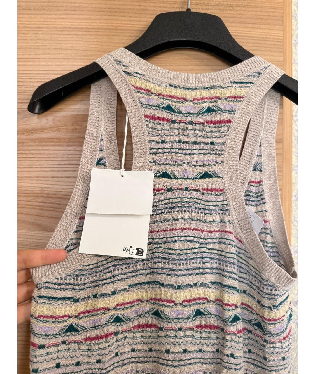 ISABEL MARANT ETOILE Мульти льняной сарафан, фото 3