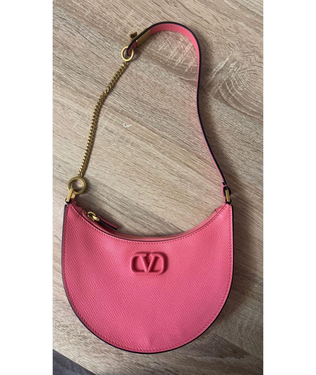 VALENTINO Кожаная сумка через плечо, фото 2