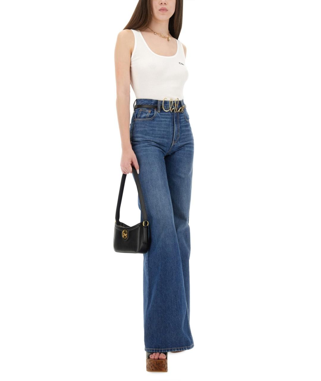 CHLOE Белая хлопковая майка, фото 2