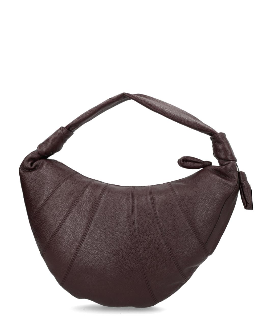 LEMAIRE Коричневая кожаная сумка через плечо, фото 2